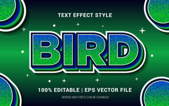Bringing Nature Into Design: A Practical Guide to the Bird Text Effect Style