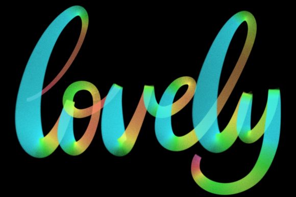 Integrating Procreate Brush - Lettering Love 7 into Your Digital Design Workflow