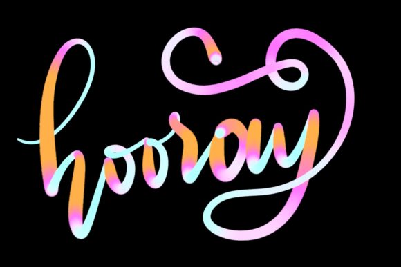 Master Ink Solid Lettering in Procreate