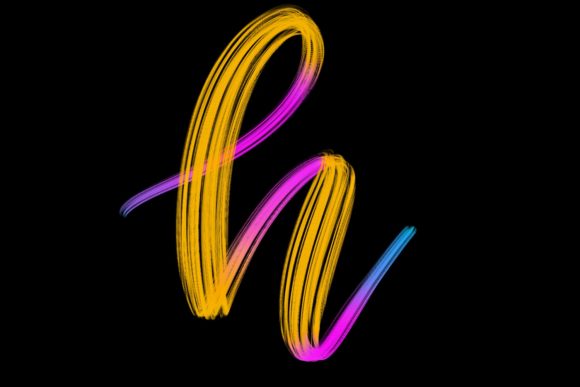 Procreate Brush - Lettering Love 12: Elevating Digital Calligraphy for Creatives