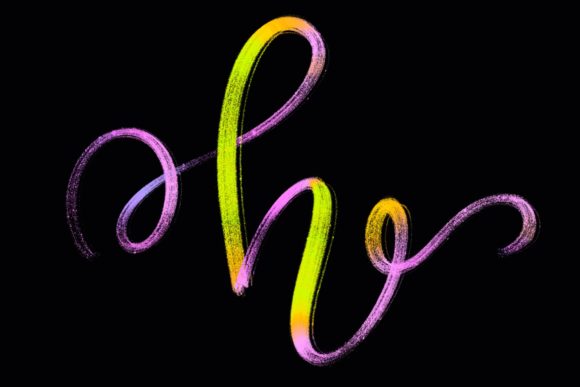 Procreate Brush - Rainbow Nolor