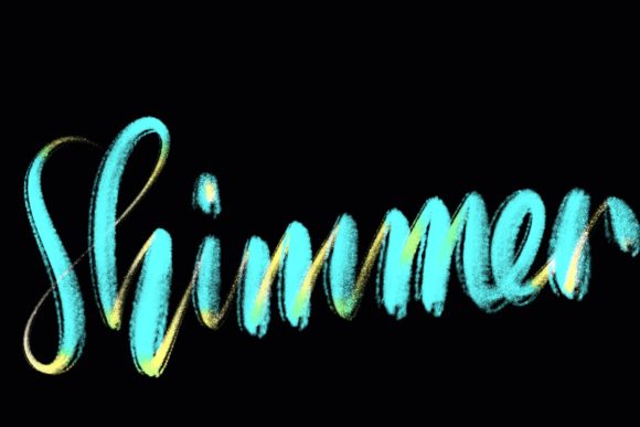 Unlocking Digital Elegance: A Guide to the Procreate Brush Rainbow Metallic Shimmer for Modern Calligraphy